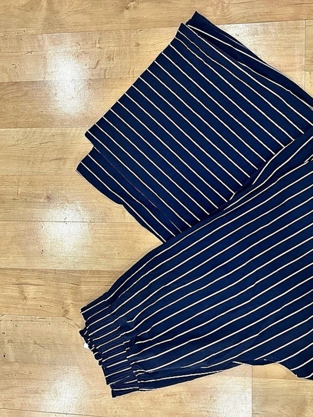 Lululemon Wide Leg Cropped Pull-On pants Striped Wide Leg Shorts